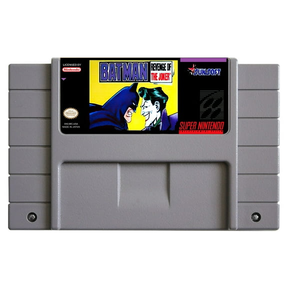 SNES Games Cartridge Batman - Revenge of the Joker