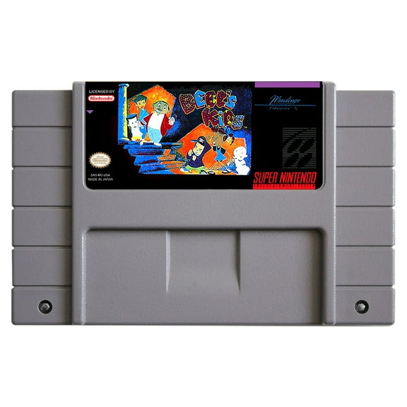 SNES Games Cartridge Bebe's Kids