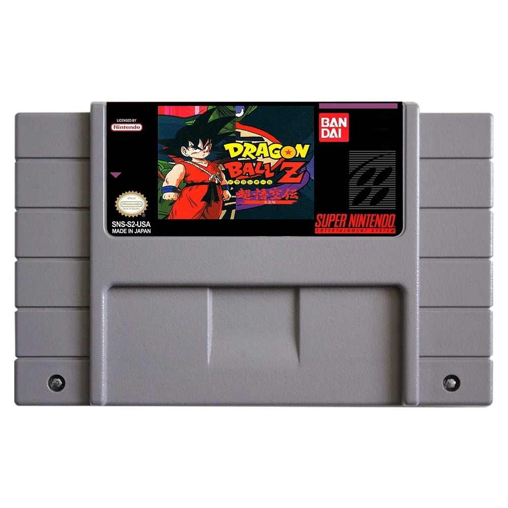 SNES Games Cartridge Dragon Ball Z - Super Gokuden - Walmart.com