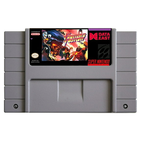 SNES Games Cartridge Fighter's History