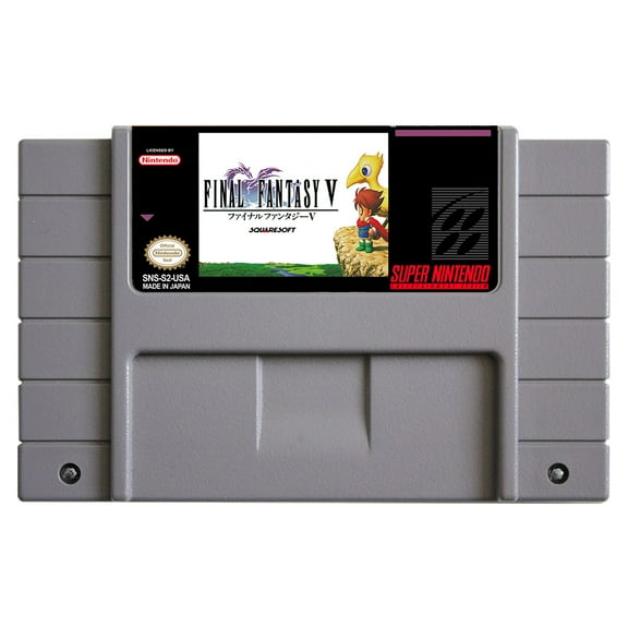 SNES Games Cartridge Final Fantasy 5
