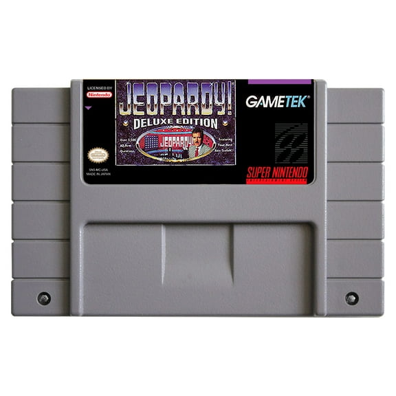 SNES Games Cartridge Jeopardy! - Deluxe Edition
