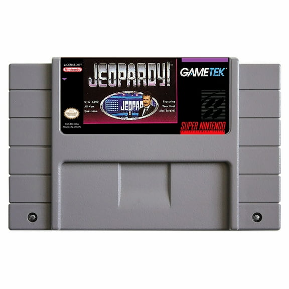 SNES Games Cartridge Jeopardy!