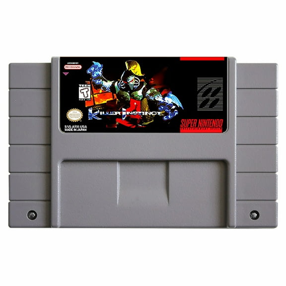 SNES Games Cartridge Killer Instinct