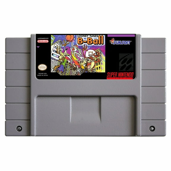 SNES Games Cartridge Looney Tunes B-Ball