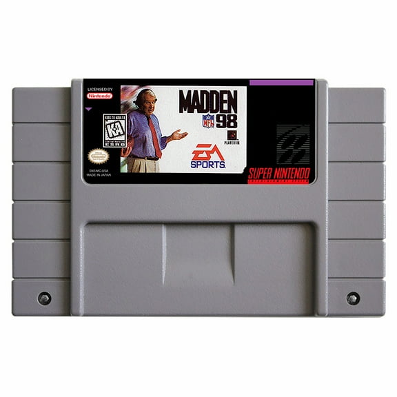SNES Games Cartridge Madden NFL 98