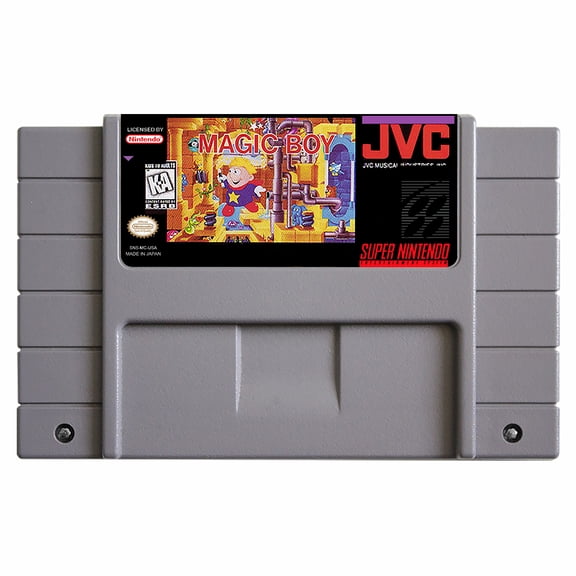 SNES Games Cartridge Magic Boy