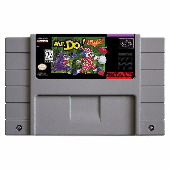 SNES Games Cartridge Mr. Do!