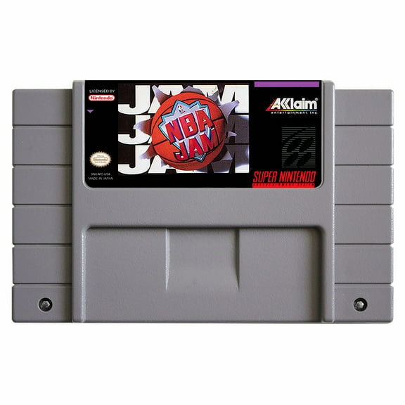 SNES Games Cartridge NBA Jam