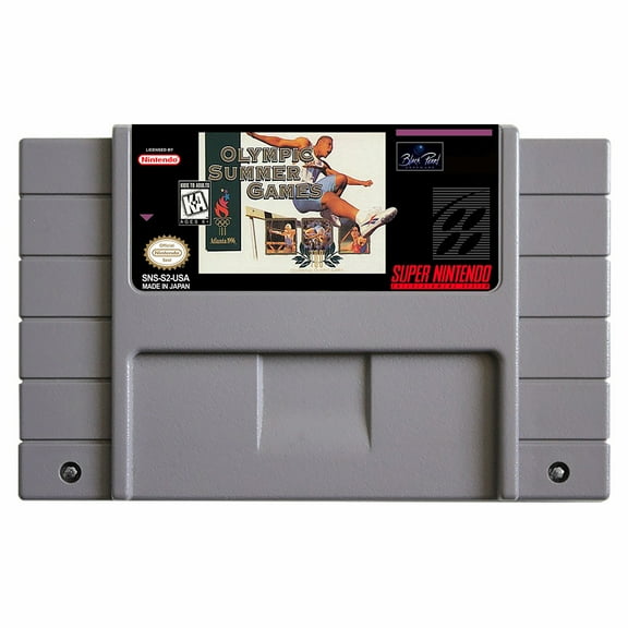 SNES Games Cartridge Olympic Summer Games