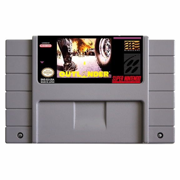 SNES Games Cartridge Outlander