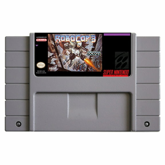 SNES Games Cartridge RoboCop 3