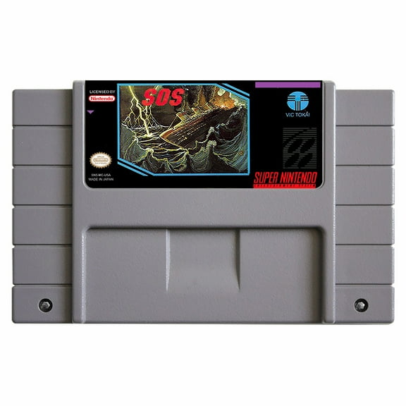 SNES Games Cartridge SOS