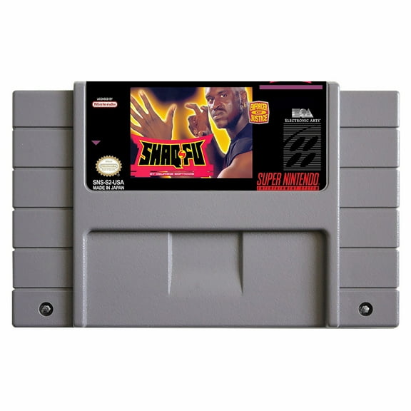 SNES Games Cartridge Shaq-Fu