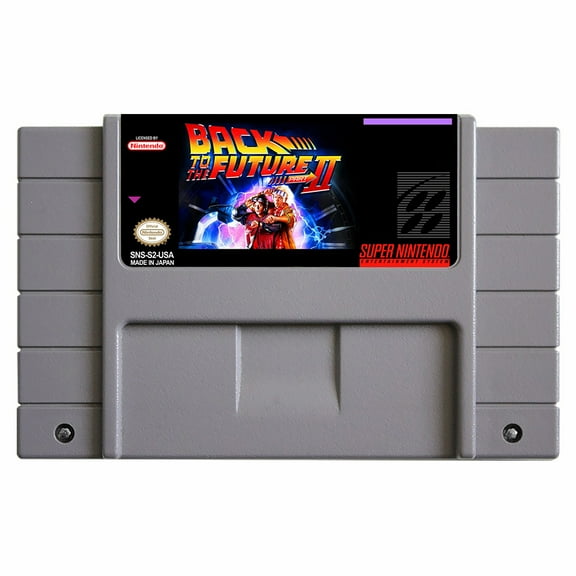 SNES Games Cartridge Super Back to the Future Part II