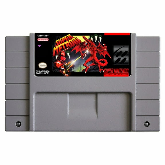 SNES Games Cartridge Super Metroid