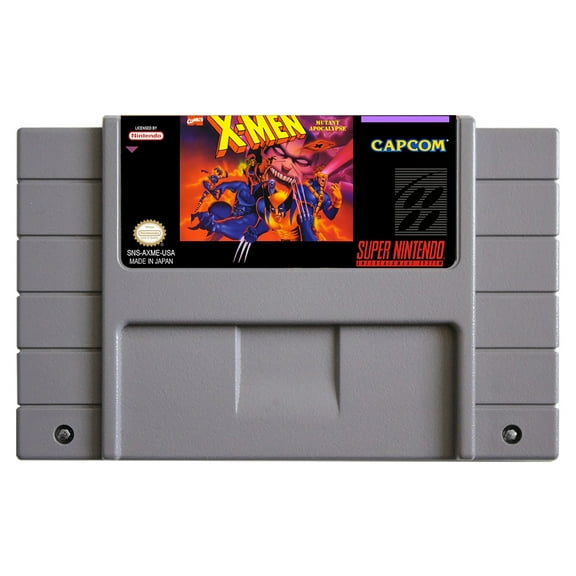 SNES Games Cartridge X-Men - Mutant Apocalypse