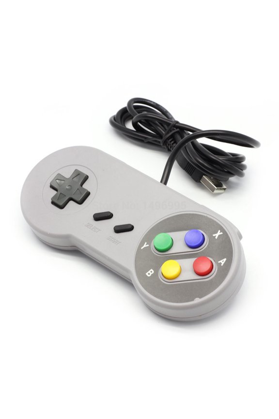 SNES Super Nintendo Style USB Controller by Mars Devices