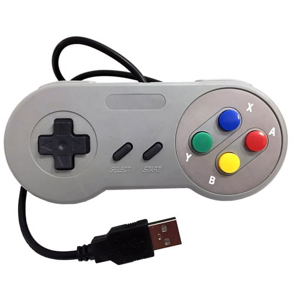 Controle Super Nintendo Usb Pc Snes Joystick _ EL101