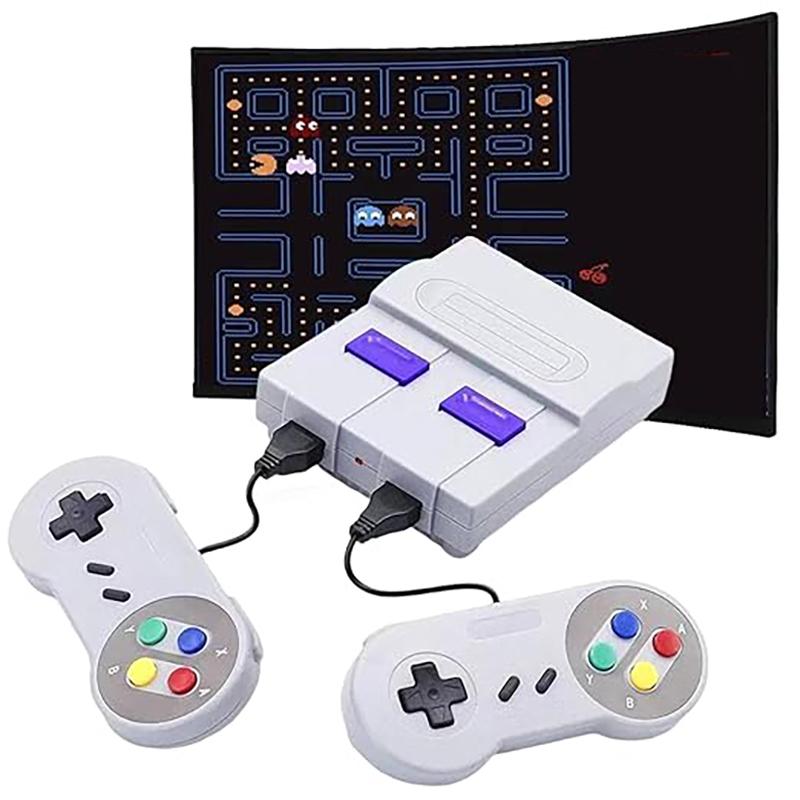 SNES500 Super Mini NES Retro Classic Video Game Console playstation Portable 2 FC Game Console AV TV Game Player Built-in 500 Games and Dual Gamepads Gift for Boys and Girls