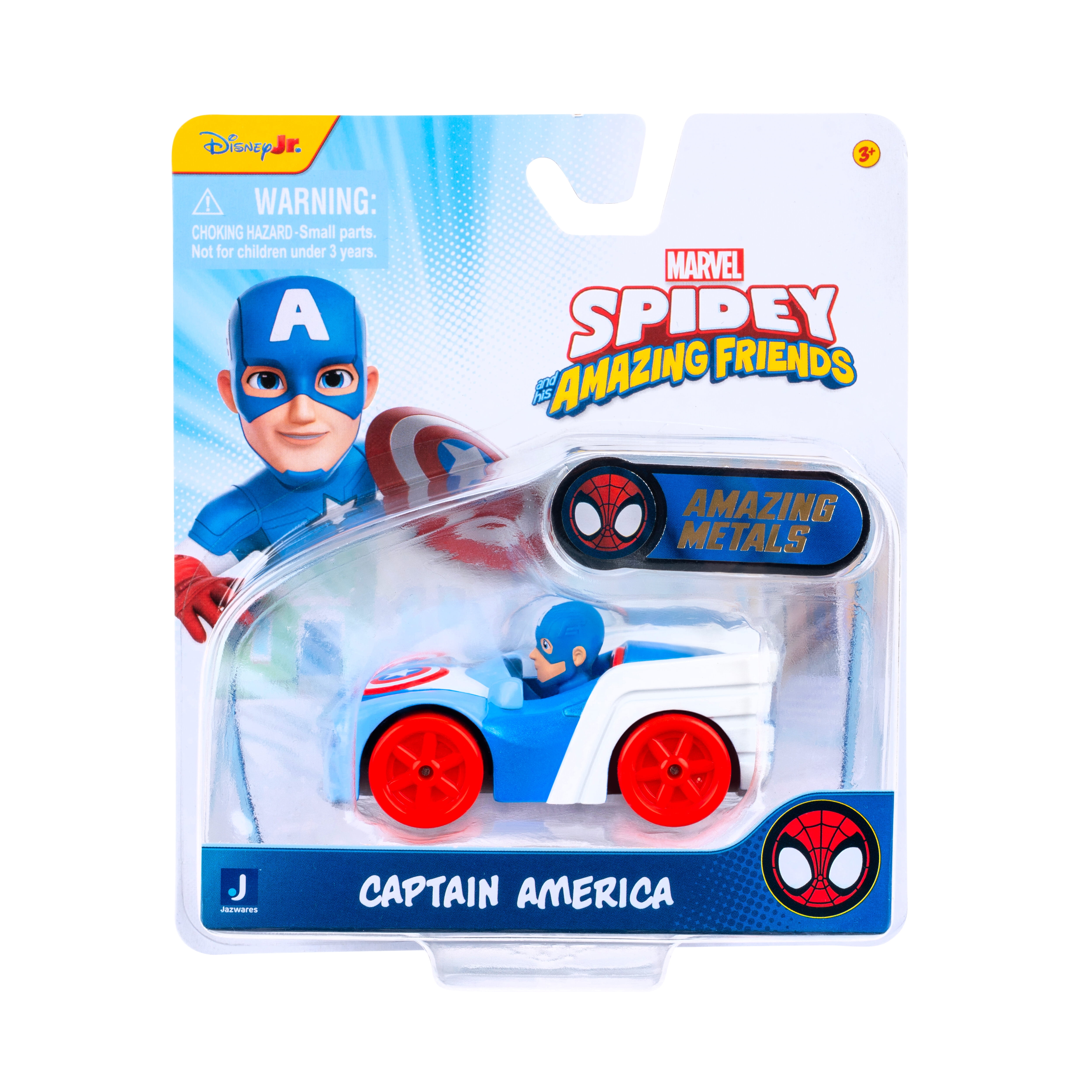 SNF - Diecast Vehicles (Amazing Metals) (Captain America) (WMT