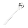 thumbnail image 1 of SNGMN 304 Stainless Steel Coffee Spoon, Durable Tea Stirring Spoon for Mug, Dishwasher Safe, 5.9 Inch Hollowed Claw Design, Perfect for Ice Cream, Soup, and Desserts, 1 of 3