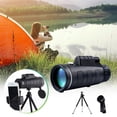 thumbnail image 1 of SNGMN 40X60 High Power Monocular Telescope with Low Light Night Vision, BAK-4 Lens for Outdoor Observation, 1 of 4