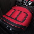 thumbnail image 1 of SNGMN All Season Seat Cushion Fully Enclosed Leather Seat Cushion Seat Cover Breathable Seat Leather Car Seat Cushion, 1 of 6
