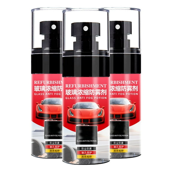 SNGMN Anti-Fog Spray for Car Windshield & Mirrors - 60ml Long-Lasting Fog Prevention, Quick-Drying Formula, Safe for All Glass Surfaces, Improves Visibility