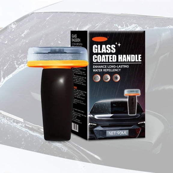 SNGMN Auto Glass Cleaner and Coating, 2-in-1 Hydrophobic Sealant for Windshield and Windows, Streak-Free Rain Repellent Treatment with Applicator