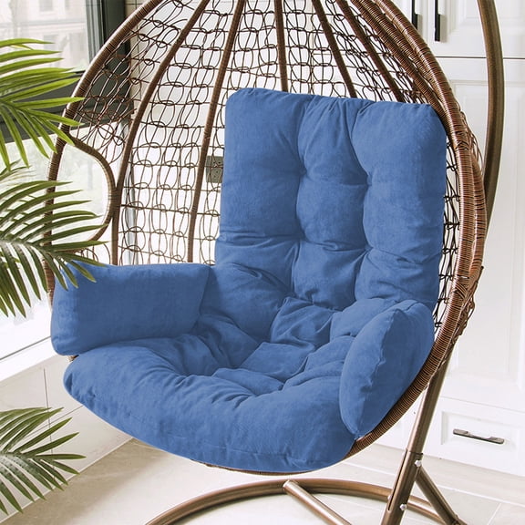 SNGMN Basket Cushion Thickened And Enlarged Cushion Swings Singles Sofa Cushion Household Hanging Chair Cloth Cushion Indoor And Outdoor Cradles Chair Cushion