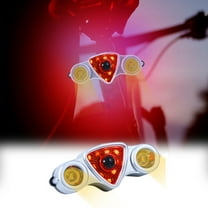 SNGMN Bike Lights For Night Riding - 11 LEDs 6 Modes USB Rechargeable Bicycle Headlight & Tail Light, IPX4 Waterproof, MTB Light