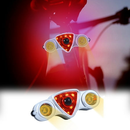 SNGMN Bike Lights For Night Riding - 11 LEDs 6 Modes USB Rechargeable Bicycle Headlight & Tail Light, IPX4 Waterproof, MTB Light