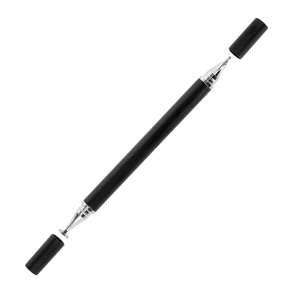 SNGMN Capacitive Stylus Pen 2 in 1 Disc and Fiber Tips, Magnetic Cap, No Charging Needed for Touch Screen Devices