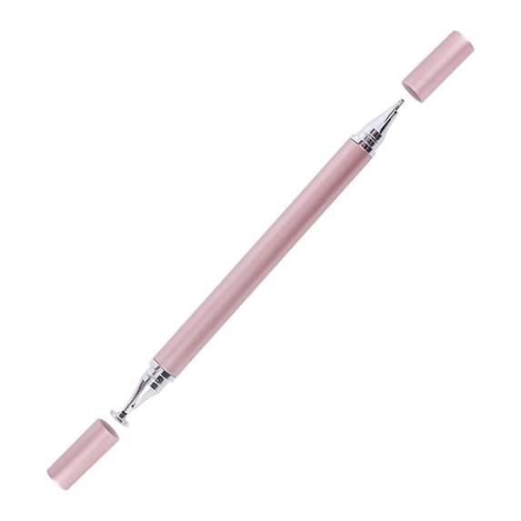 SNGMN Capacitive Stylus Pen 2 in 1 Disc and Fiber Tips, Magnetic Cap, No Charging Needed for Touch Screen Devices