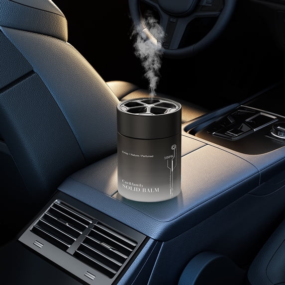 SNGMN Car Air Freshener - High-End Solid Ointment Car Perfume Diffuser, Stylish Blue