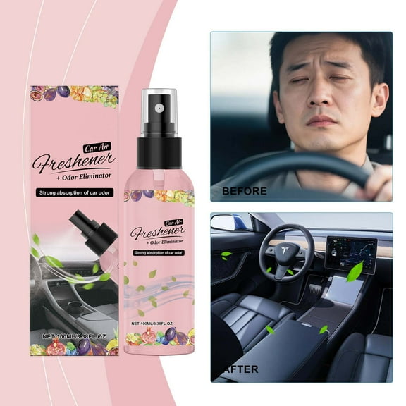 SNGMN Car Air Freshener Odor Remover Spray Sterilizer Aromatherapy Multi-functional Deodorizer
