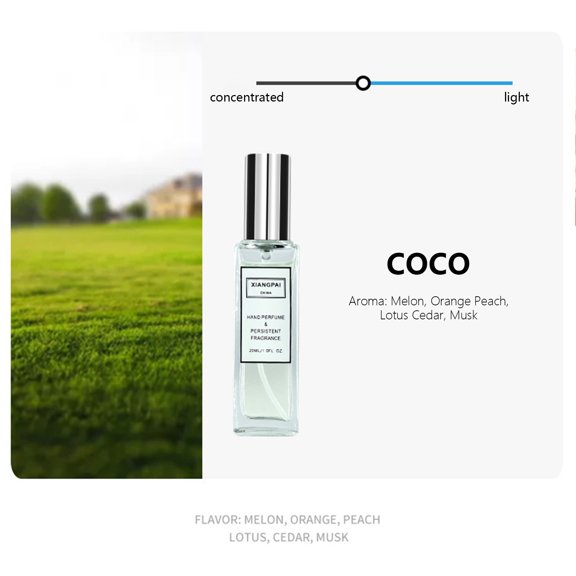 SNGMN Car Air Freshener Spray, 20ML Long-Lasting Aromatherapy Perfume, Natural Deodorizer for Car/Home/Body(CoCo)