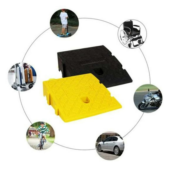 SNGMN Car Curb Ramps, Heavy Duty Portable Loading Ramps for Vehicles, Wheelchairs, and Mobility Assistance