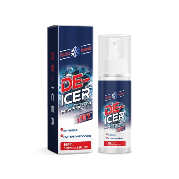 SNGMN Car Defrosting Agent, Fast Acting Ice Melting Spray for Windshields and Locks, All Temperature Vehicle Safe Formula
