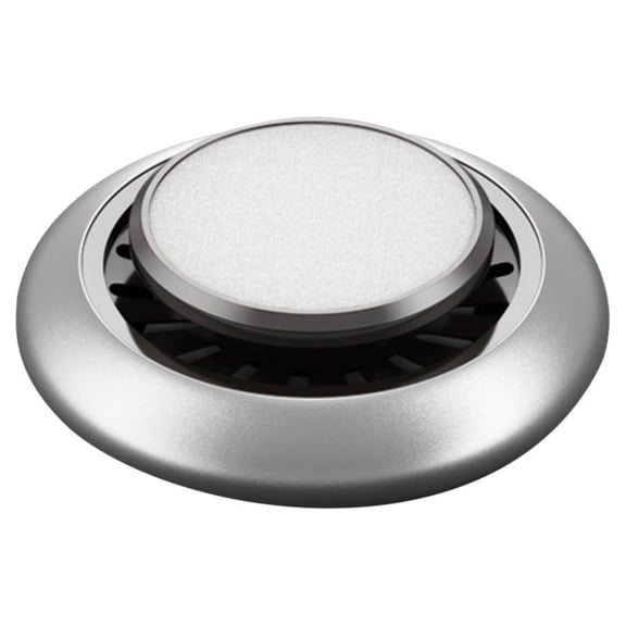 SNGMN Car Diffuser Air Freshener - Solar Rotary Aromatherapy Machine for Car & Home, 10ML Essential Oil or Fragrance Tablets, Aluminum Alloy + ABS, Portable & Stylish