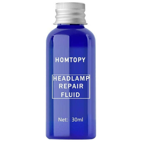 SNGMN Car Headlight Repair Liquid - Crystal Plating Refurbishment Agent, 30ml - Removes Scratches, Yellowing, Oxidation