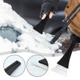thumbnail image 1 of SNGMN Car Ice Scraper and Snow Scraper, Windshield Snow Removal Tool with Ergonomic Handle, Durable Plastic Scraper for Car Windows, 1 of 9