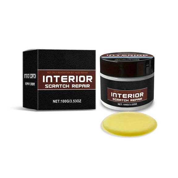 SNGMN Car Interior Dashboard Scratch Repair Kit - Portable Wax for Fast, Easy Scratch Removal & Restoration