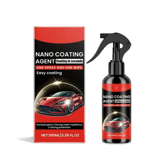 SNGMN Car Scratch Remover & Ceramic Coating Spray – 100 ml Car Paint Scratch Repair & Hydrophobic Polish, Car Detailing Kit for All Surfaces & Colors