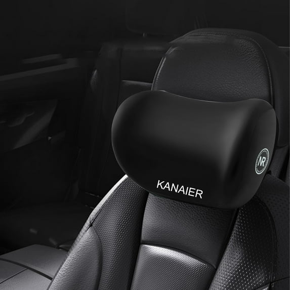 SNGMN Car Seat Cushion - High Density Sponge Neck Pillow for Headrest Support, Universal Ergonomic Car Accessories for Driving Comfort