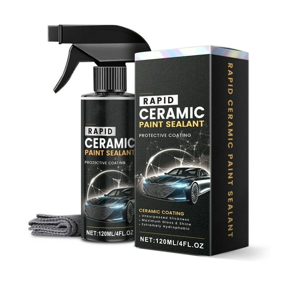 SNGMN Ceramic Coating For Cars, Automobile Crystallizing Agent - 50ml, Hydrophobic, Anti-UV, Waterproof, Brightens Mirror Surfaces, Enhances Driving Visibility
