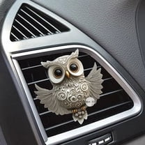 SNGMN Cute Owl 2D Flat Car Vent Clip - Aromatherapy Diffuser, Long-Lasting Car Air Freshener for Women & Kids, Universal Fit