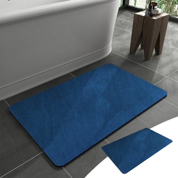 SNGMN Diatom Mud Bathroom Floor Mat, Non-Slip Quick Dry Absorbent Washable Mat for Bathtub, Shower Room, Sink