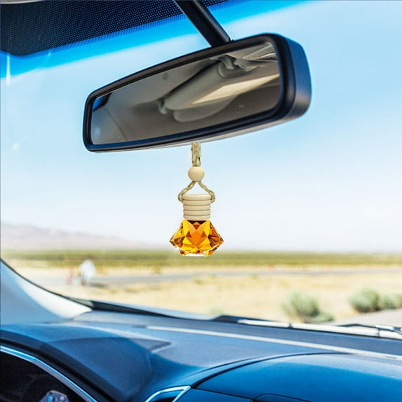 SNGMN Hanging Car Diffuser, Long Lasting Car Aromatherapy Diffuser, Reusable Automobile Air Freshener Bottle